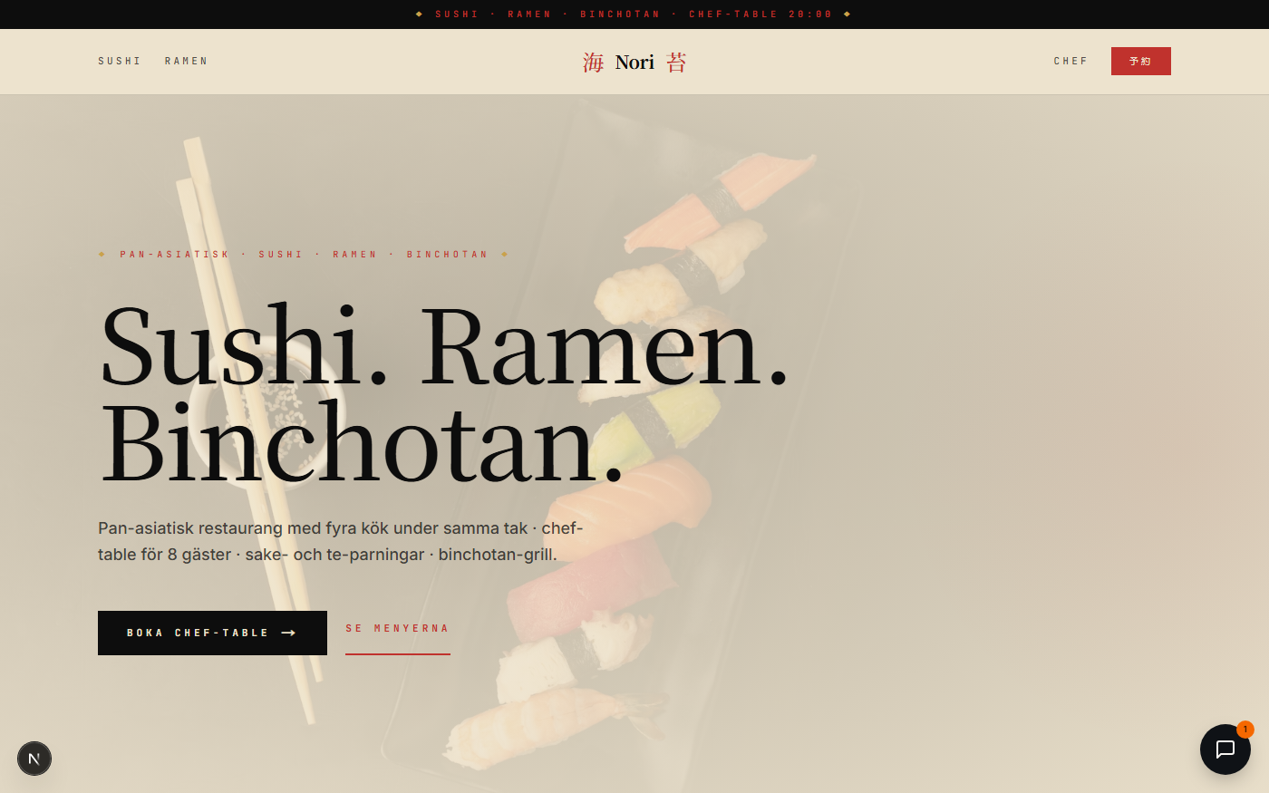 Asian Fusion Nori preview