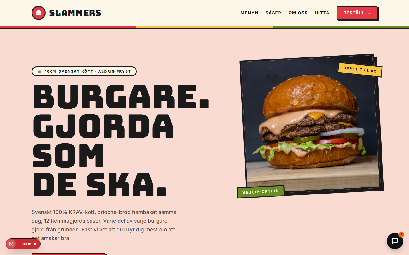 Burger retro preview