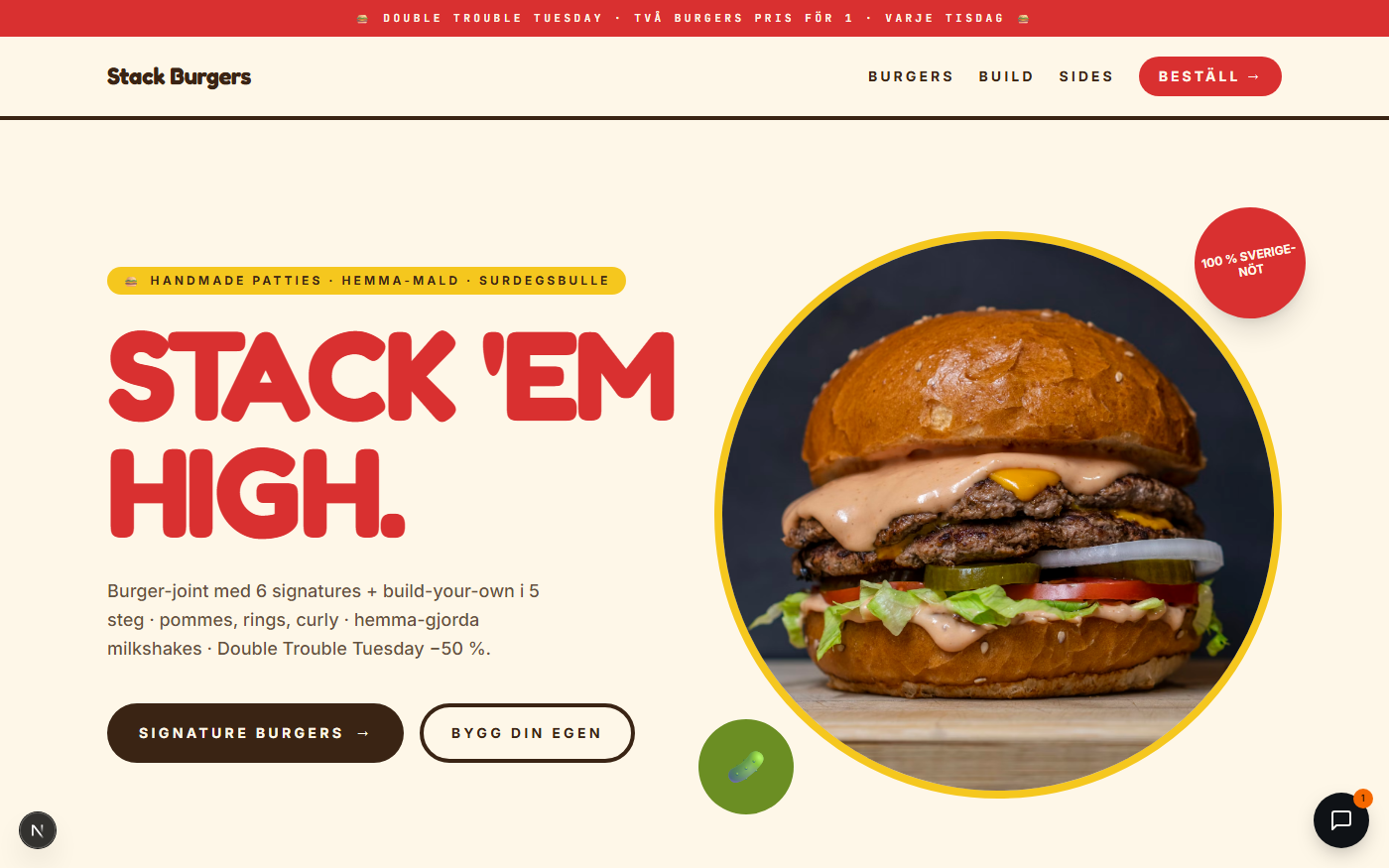 Stack Burgers preview