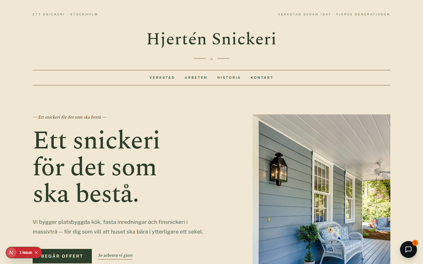 Snickeri preview