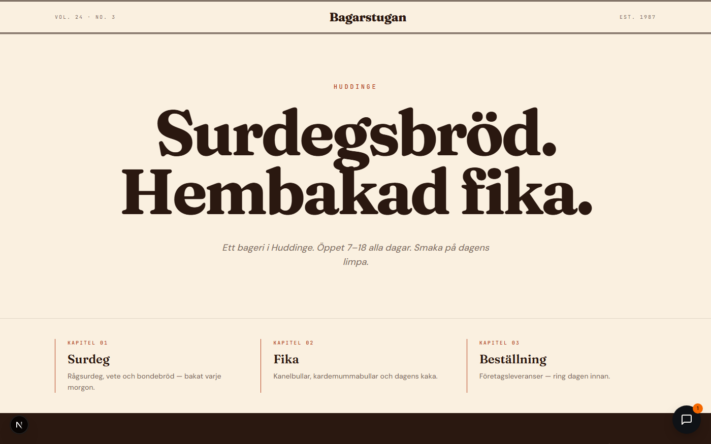 Bagarstugan preview